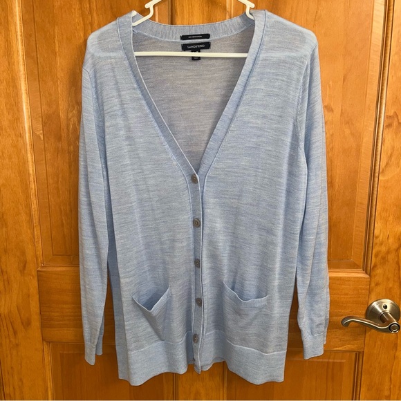 Lands' End Sweaters Lands End Merino Wool Cardigan Poshmark